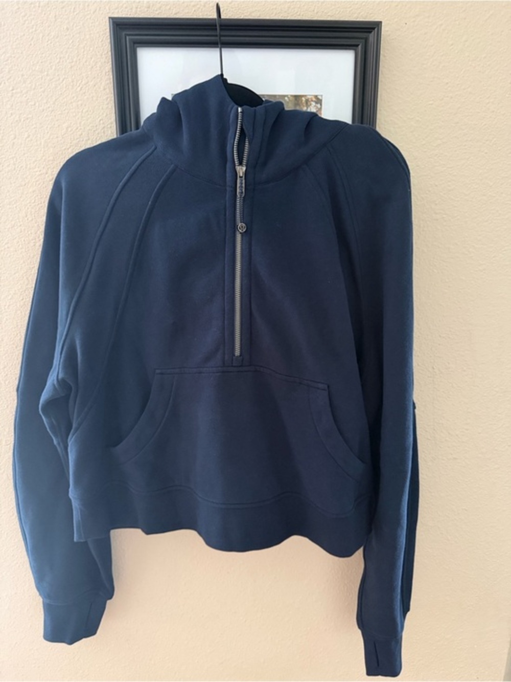Lululemon scuba oversized half zip hooded sweatshirt